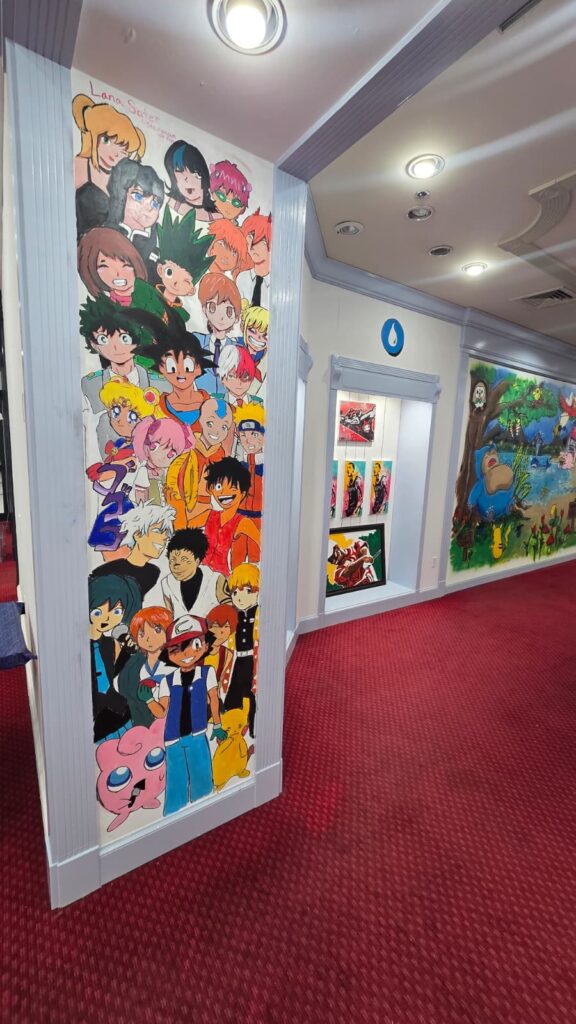 Anime mural